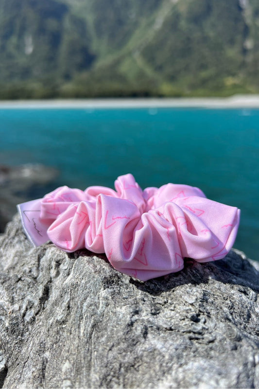 Hair Scrunchie - Lini Pink