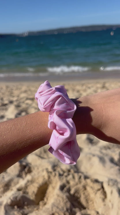 Hair Scrunchie - Lini Pink