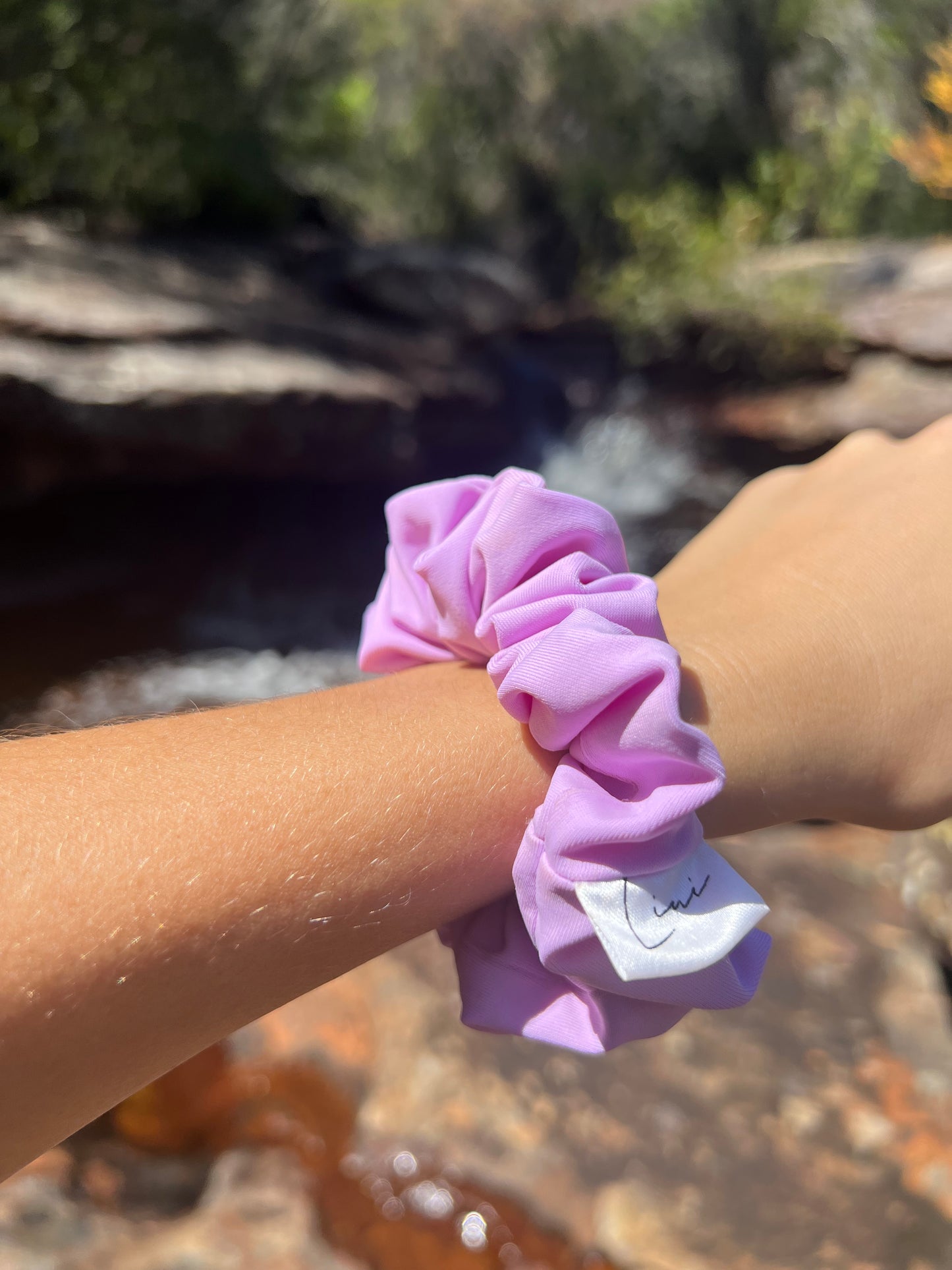 Hair Scrunchie - Lavender Love