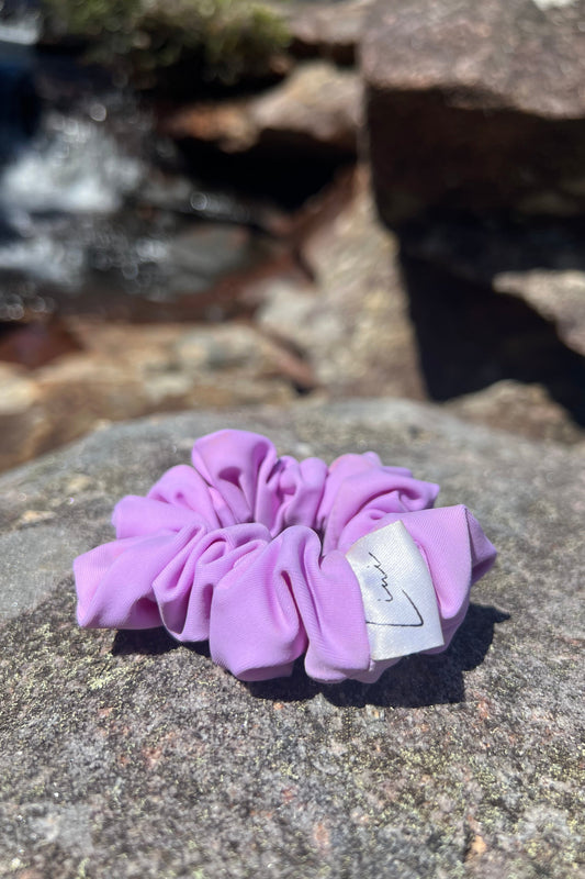 Hair Scrunchie - Lavender Love